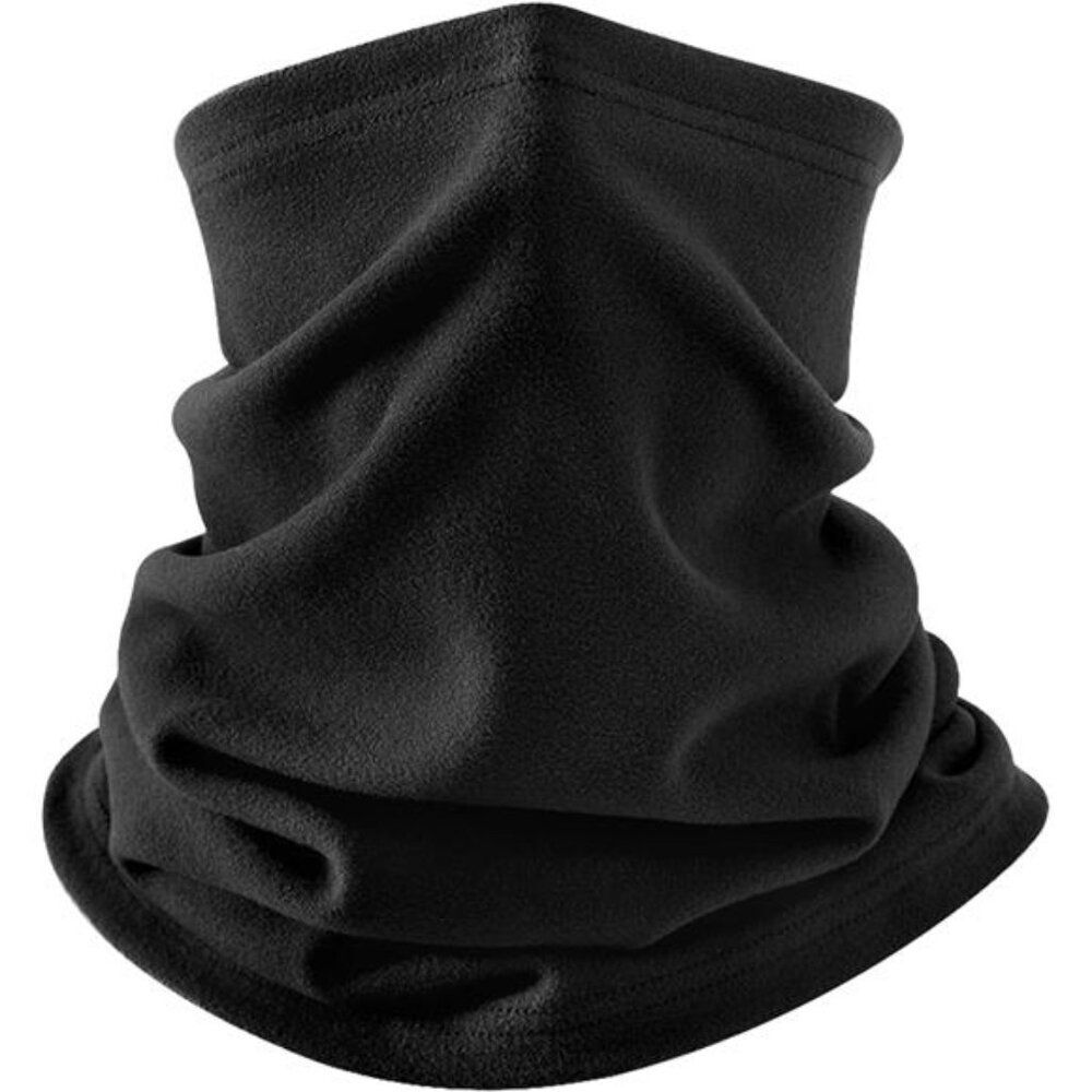 Winter Neck Gaiter Warmer Face Cover Scarf Windproof Fleece Unisex